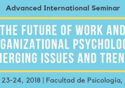 The future of work and organizational psychology: emerging issues and trends