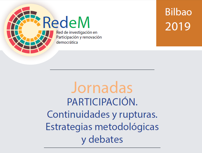 Jornadas PARTICIPACIÓN. Continuidades y rupturas. Estrategias metodológicas y debates